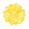 Dainty Satin Rose Flower Brooches for Women Dress Hats Large