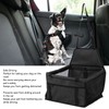 Pet Car Seat Waterproof Breathable Prevent Slip Adjustable Straps Dog
