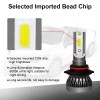 AUIMSOCO 6X 9005 9006 880 6000K Combo LED Headlight Fog