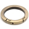 Loosco Metal O Ring for Purse Strap, 4 PCS Spring