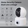 Denash Dual Lens Security Camera, 1080P HD Wireless with 355°