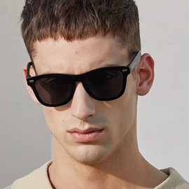 Polarized Sunglasses for Men Women, Vintage Style Ultra Light Frame, UV400 Protection HD Lenses