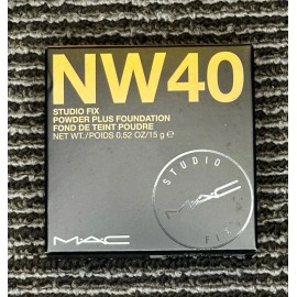 MAC Studio Fix Powder Plus Foundation - NW40  - 0.52 oz /15 g.  NIB