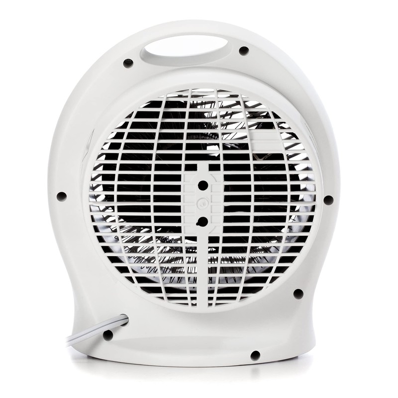 Sohler Portable Electric 1500W Fan Heater with Adjustable Thermostat, Overheat