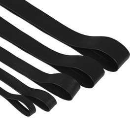 Black Faux Fake PU Leather Trimming Tape. Leatherette Strap,5 Size 10mm - 30mm. DIY,Crafts,Apparel,Home Décor & Soft Furnishings. Functional,Strong & Durable. Neotrims Vegan Ribbon. Black 15mm 7.5m