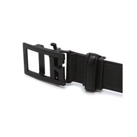 Hazzys (대전신세계)블랙 버클 블랙 H장식 소가죽 자동벨트 HJBE4F855BK (Deajeon Shinsegae) Black Buckle Black H-Decorated Cowhide Automatic Belt HJBE4F855BK