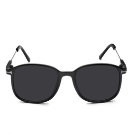 De Gran Tamaño Distancia Polarizada De Gafas De Sol De Miopía Al Aire Libre De Conducción Tintada Gris Miopía Gafas De Sol, Negro