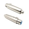 iYueMps 2 x XLR RCA Adapter 3-Pin XLR Female to