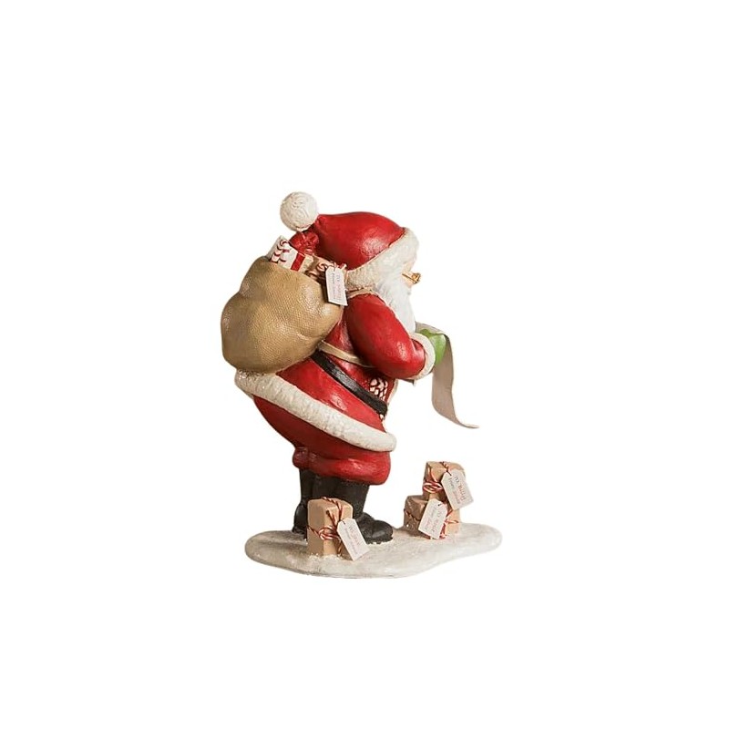 Bethany Lowe Checking It Twice Santa Figurine