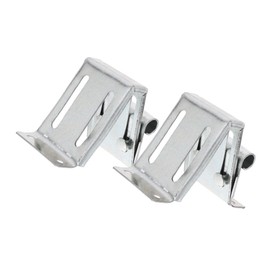 TEHAUX 2pcs Garage Door Hinge Garage Door Alarm Bracket Garage Door Insulation Kit Garage Door Roller Sleeves Garage Door Open Indicator Garage Door Springs Garage Door Pulley Silver Iron