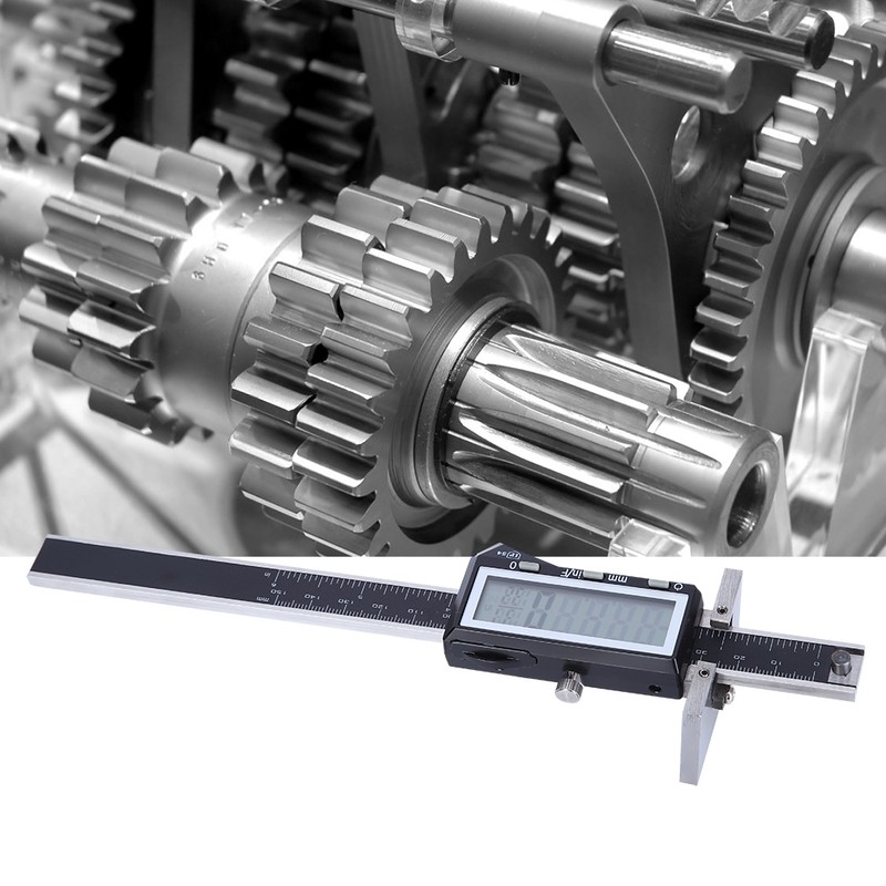 Digital Vernier Caliper Parallel Scribing Tool Stainless Steel Thickness Gauge