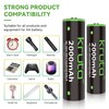 Kruta NiMH Rechargeable AA Batteries, 2000mAh 1.2V NiMH High Capacity
