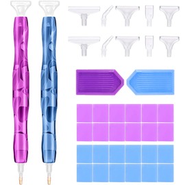 Pack of 34 Diamond Painting Pens, Diamond Painting Accessories Pens, Diamond Painting Accessories Pens, for DIY Diamond Painting, Embroidery, Nail Tool, Painting Craft