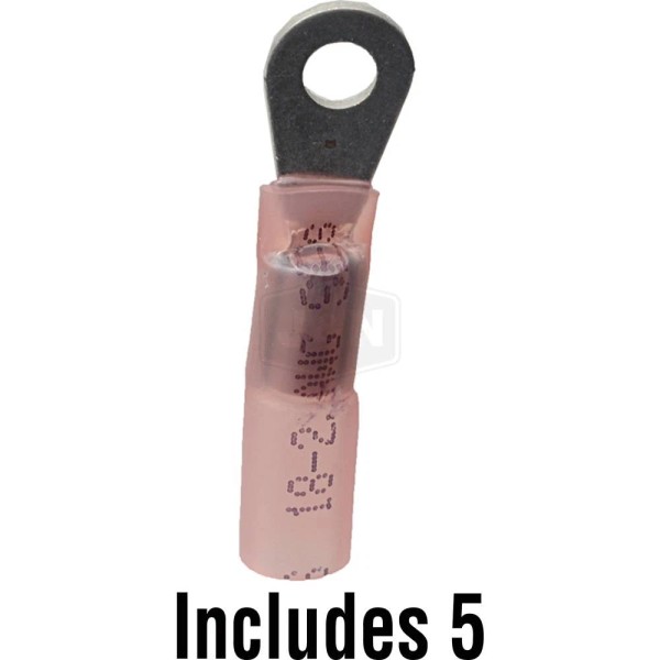 Stens Ring Terminal 22-18 Solder Ring #8 610-18068-5