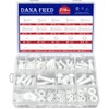 M4 M5 M6 M8 M10 White Nylon Hex Bolt Nut