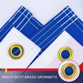 Cuba Flag 3x5 Feet for Outside - Heavy Duty Nylon, Sewn Stripes, Fade Proof, Longest Lasting - Cuban National Flag 3 X 5 FT with Brass Grommets Party Festival Indoor and Outdoor Decor