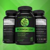 1200MG Organic Moringa Leaf Capsules -Provides Powerful Antioxidants -Protects Against