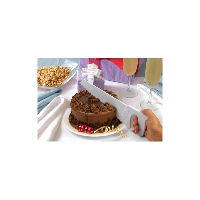 Fred & Friends Sawa - Serrucho para tartas y ensalada