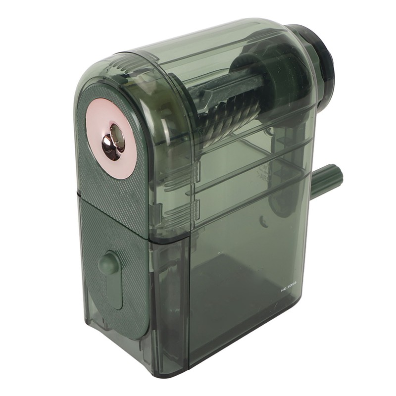 Manual Pencil Sharpener 7 Speeds Adjustable Pencil Tips Portable Handheld
