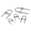 304 Stainless Steel U Bolt Set Marine Boat Deck Hardware