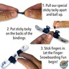 CRAFTED INGENUITY Finger Sliders Dead Sled Mini Snowboard – Finger