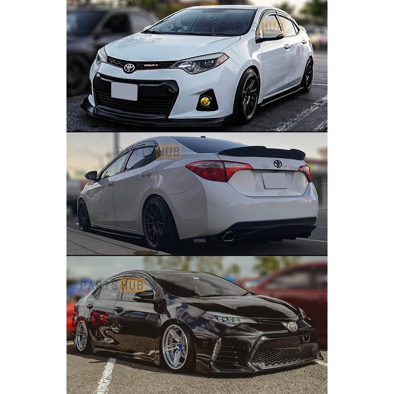 Fits for 2014-2019 Toyota Corolla 4 Door Sedan JDM 3D