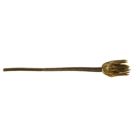 Yum Ferocity YUMSW5 Shakaworm, 5", Green Pumpkin