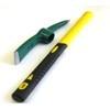 Ergonomic Solid Aim Mid Sized Hand-Held Pick Mattock Classic Digging