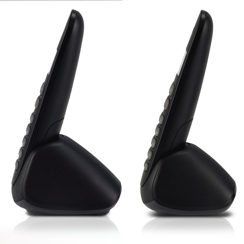 Profoon PDX-320 DECT Telephone with 2 Handsets Black