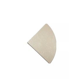 Tile X Stone Premium Marble Corner Shelf for Shower & Bathroom  - 9" Soap Dish