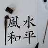 FINGERINSPIRE 16Styles Chinese Characters Stencils with a Brush 10x10cm Chinese
