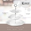 Klikel 3 Tiered Serving Stand -silver Serving Tray For Parties