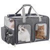 TOYSBOOM Cat Carrier for 2 Cats - Double Pet Carrier
