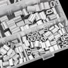 315 pcs NUZAMAS Aluminum Crimping Loop Sleeve Double Barrel Ferrule