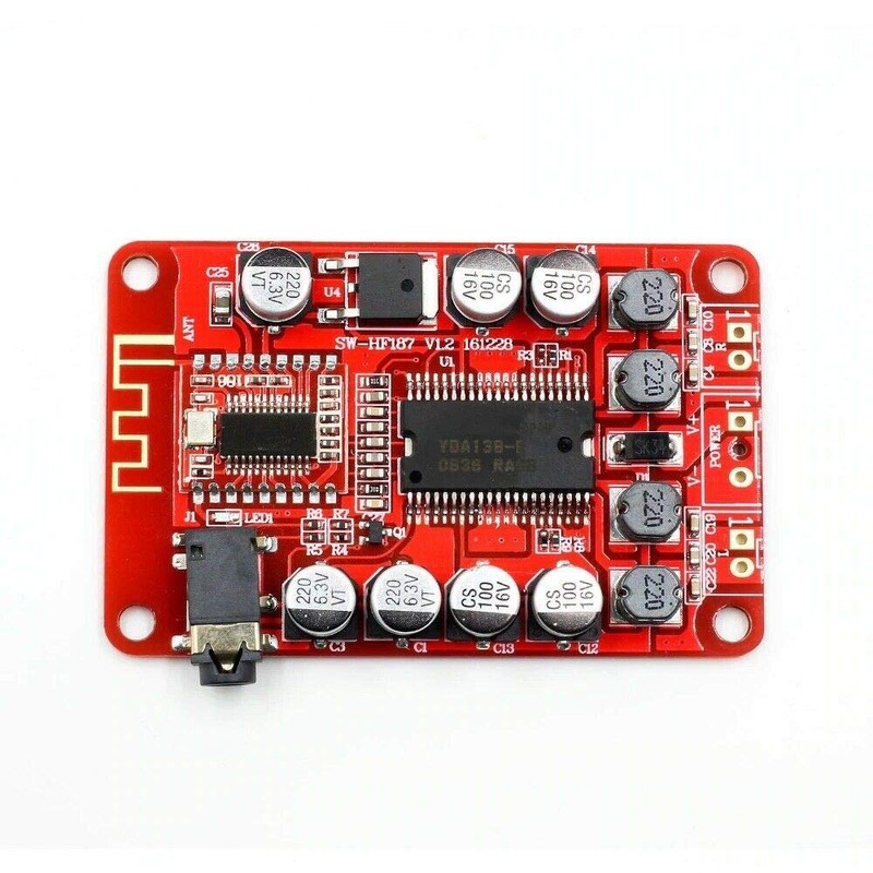 2pcs YDA138 Bluetooth Amplifier Board Module 2.0 Stereo Class D