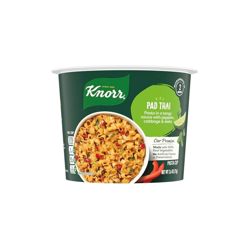 Knorr Pasta Cup For a Quick and Easy Meal Pad