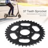 428 37 Teeth 6Pcs Holes Steel Rear Sprocket Electric Bicycle