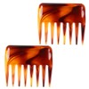 Beavorty Wide Toothed Hair Comb Set (2 Pieces) Curly Hair