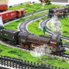 Electric Train Toy with Smokes,Lights and Sound,Train Set for Under