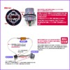e-auto fun Genuine T20 Universal LED Turn Signal Replacement Socket