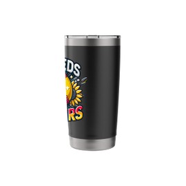 Softball Funny Phrase Eat Seeds Hit Dingers Game Snack Stainless Steel Insulated Tumbler