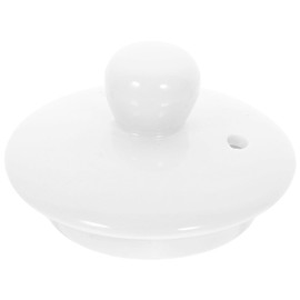 PRETYZOOM tea cup cover replacement teapot lid elegant white lid replacement pitcher lid kettle lid teapot accessory
