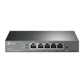 TP-Link Load Balance Broadband Router,10/100M WAN Ports, Abundant Security Features, With Lightning Protection(TL-R470T+)