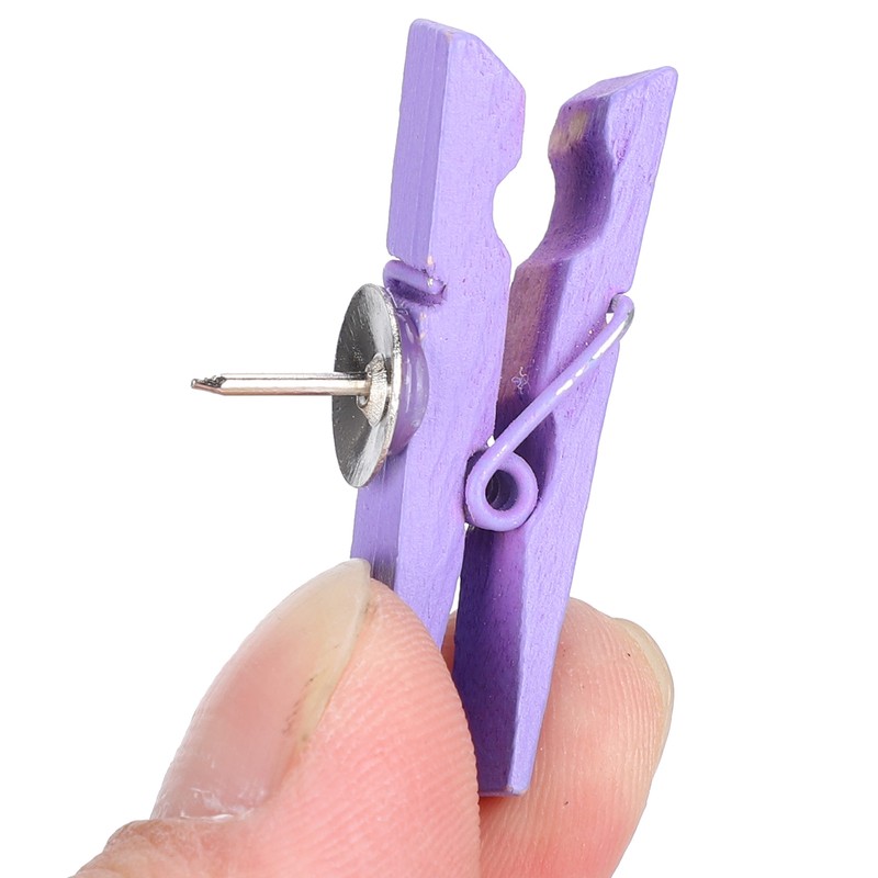 100pcs Push Pins Clips Small Mini Colorful Picture Photo Clips