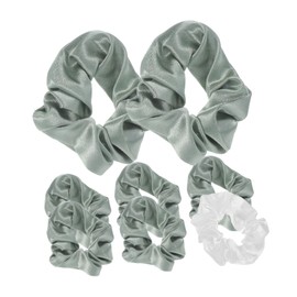 OATIPHO 8pcs Scrunchies Stretchable Hair Ties for Women Fresh Colors for Daily Wear Parties Comfortable Non Slip Design for Fashionable Styles
