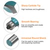 sourcing map 2pcs Roundover Router Bit 1/4 Shank 1/2" Radius