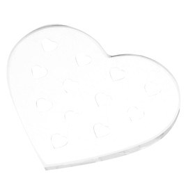 SUPVOX Eyelash Grafting Gasket Pallet Holder for Salon Material Easy to Clean for Measuring Storing Eyelash for Professional Home Use