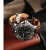 REZERO Leather Watch Bands for Men, Quick Release Watch Straps,
