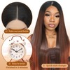 Synthetic Lace Front Wig Pre Plucked With Baby Hair 13x4x1