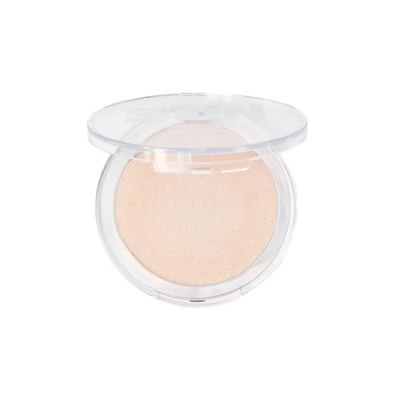 Pink Up, Iluminador En Polvo Compacto, Alta Pingmentación